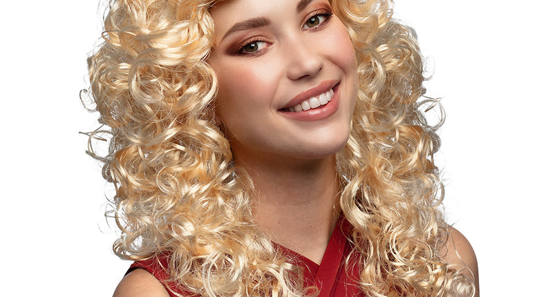 E-Carnavalskleding.nl Pruik Norah blond