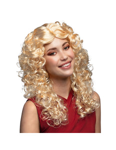 E-Carnavalskleding.nl Pruik Norah blond