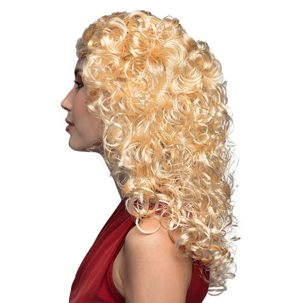 E-Carnavalskleding.nl Pruik Norah blond