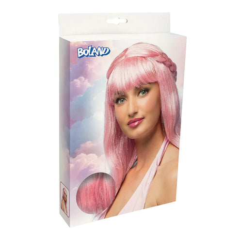 E-Carnavalskleding.nl Pruik Pink sweety