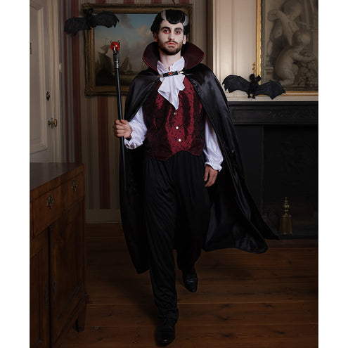 E-Carnavalskleding.nl Pruik Vampier Vampi