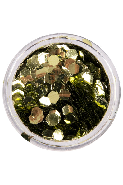 E-Carnavalskleding.nl PXP biologisch afbreekbare chunky glitter Appel Groen 2,5 gram