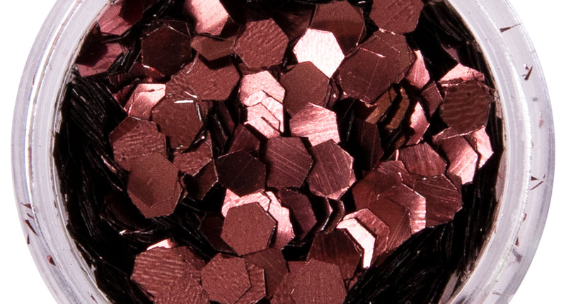 E-Carnavalskleding.nl PXP biologisch afbreekbare chunky glitter Bronze Roze 2.5 gram