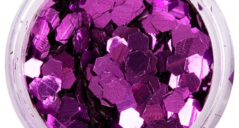 E-Carnavalskleding.nl PXP biologisch afbreekbare chunky glitter Royal Purple 2.5 gram