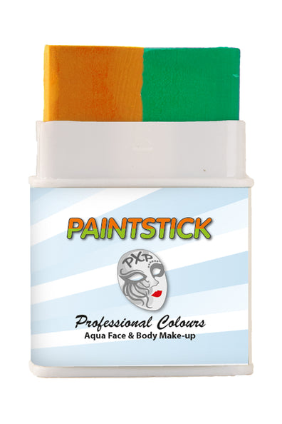 E-Carnavalskleding.nl PXP mini stick oranje-groen 7 gram
