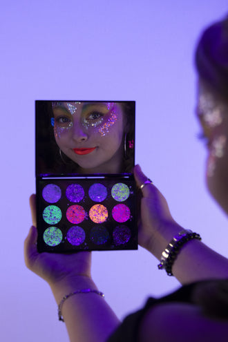 E-Carnavalskleding.nl PXP Palette Le Printemps glitter creme 12 kleuren