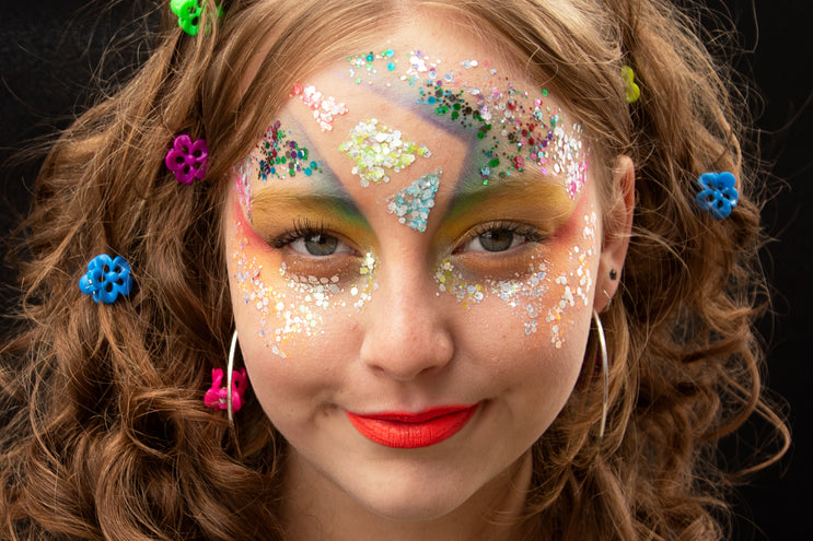 E-Carnavalskleding.nl PXP Palette Le Printemps glitter creme 12 kleuren