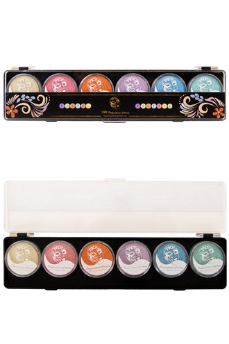 E-Carnavalskleding.nl PXP Pastel palet 6 kleuren 10gr