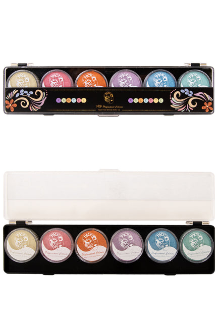 E-Carnavalskleding.nl PXP Pastel palet 6 kleuren 10gr