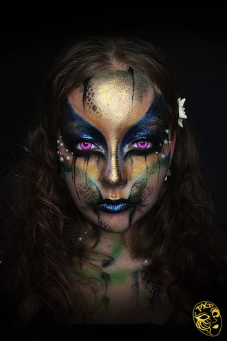 E-Carnavalskleding.nl PXP pressed chrome Eyeshadow palette 6 kleuren