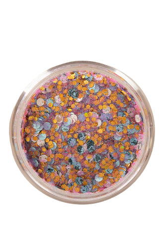 E-Carnavalskleding.nl PXP Pressed chunky glitter creme atlantic breeze 10 ml