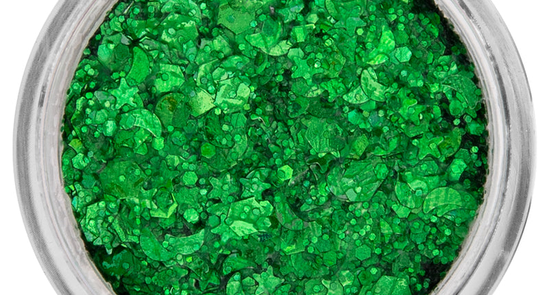 E-Carnavalskleding.nl PXP Pressed chunky glitter creme betoverd groen 10 ml