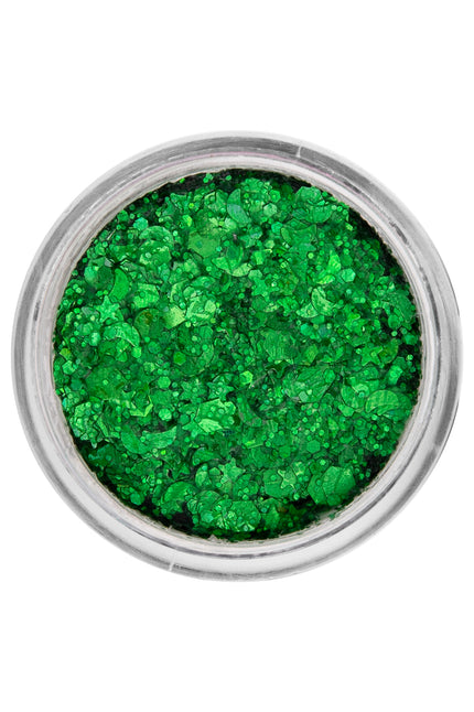 E-Carnavalskleding.nl PXP Pressed chunky glitter creme betoverd groen 10 ml
