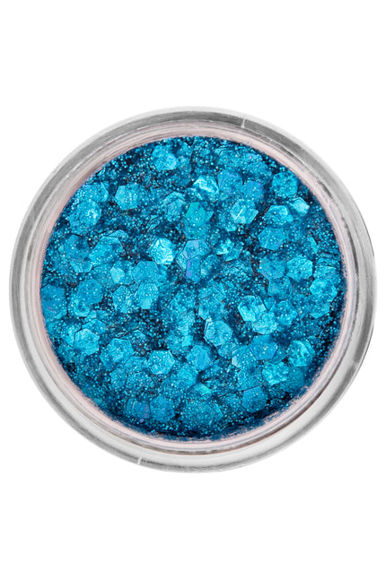 E-Carnavalskleding.nl PXP Pressed chunky glitter creme blue skies 10 ml