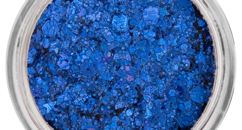 E-Carnavalskleding.nl PXP Pressed chunky glitter creme diepblauw iets 10 ml