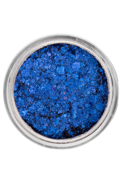 E-Carnavalskleding.nl PXP Pressed chunky glitter creme diepblauw iets 10 ml