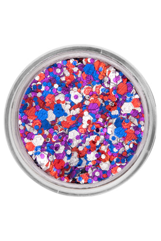 E-Carnavalskleding.nl PXP Pressed chunky glitter creme glanzende kristallen 10 ml