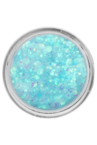 E-Carnavalskleding.nl PXP Pressed chunky glitter creme ijsblauw kameleon 10 ml