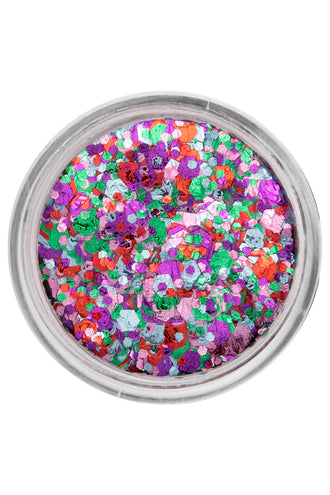 E-Carnavalskleding.nl PXP Pressed chunky glitter creme kersenbloesem 10 ml