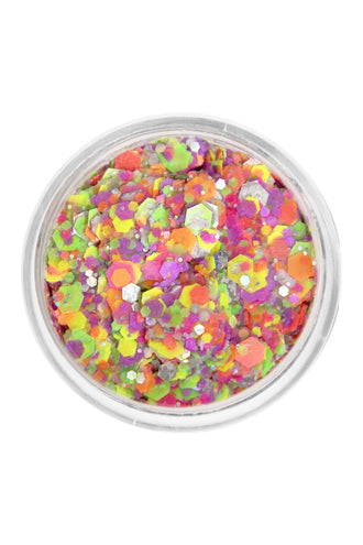 E-Carnavalskleding.nl PXP Pressed chunky glitter creme neon Xplosion 10 ml