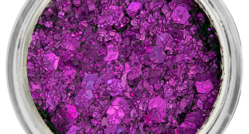 E-Carnavalskleding.nl PXP Pressed chunky glitter creme paars waas 10 ml