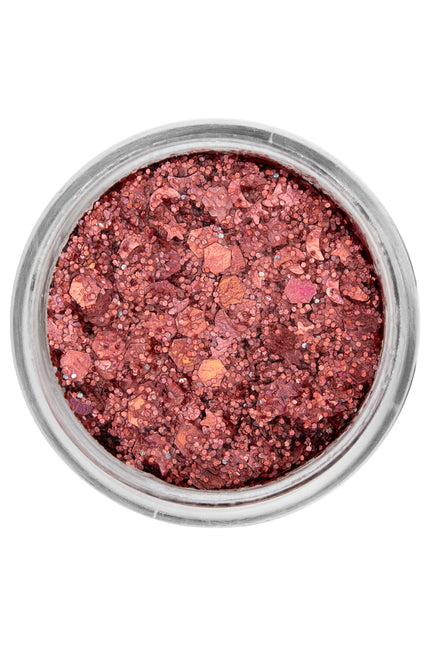 E-Carnavalskleding.nl PXP Pressed chunky glitter creme roze champagne 10 ml