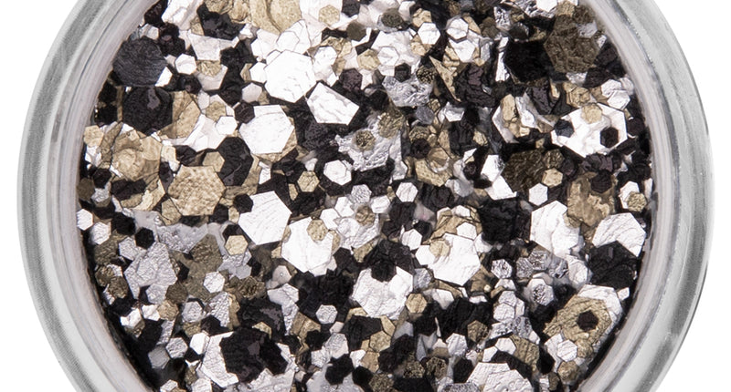 E-Carnavalskleding.nl PXP Pressed chunky glitter creme shiny gothic 10 ml