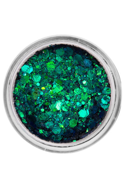 E-Carnavalskleding.nl PXP Pressed grove glitter creme zeemeermin 10 ml