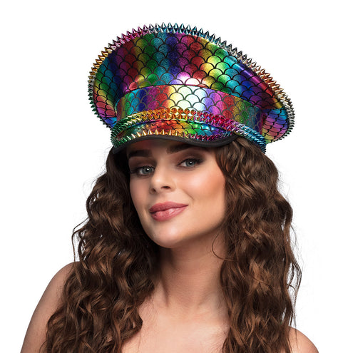 E-Carnavalskleding.nl Regenboog kapitein pet Euphoria