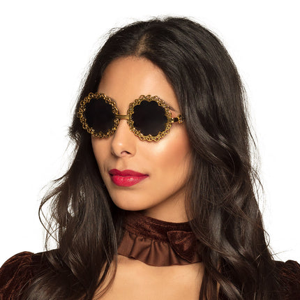 E-Carnavalskleding.nl Retro steampunk bril klassiek