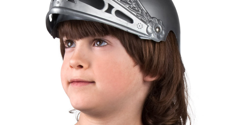 E-Carnavalskleding.nl Ridderhelm kind zilver