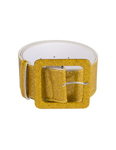 E-Carnavalskleding.nl Riem Glitter goud