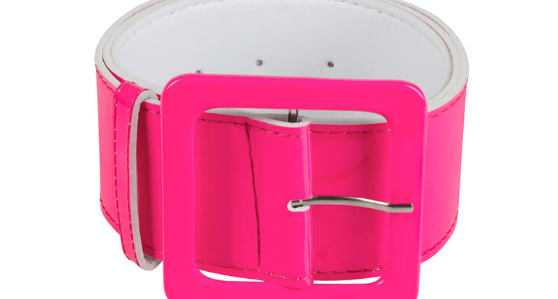 E-Carnavalskleding.nl Riem Retro neonroze