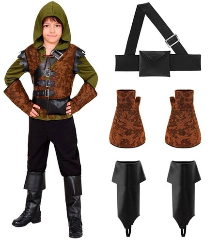 E-Carnavalskleding.nl Robin hood kostuum Teun kinderen