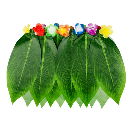 E-Carnavalskleding.nl Rokje Hawaii Palmblad