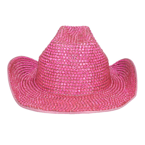 E-Carnavalskleding.nl Roze Cowboyhoed Tomorrow knalroze