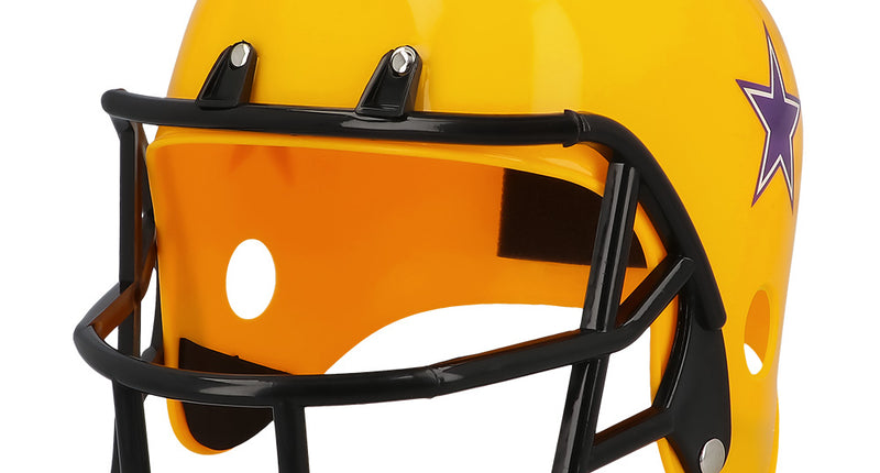 E-Carnavalskleding.nl Rugby helm American football geel