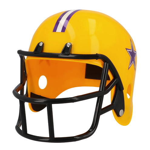 E-Carnavalskleding.nl Rugby helm American football geel