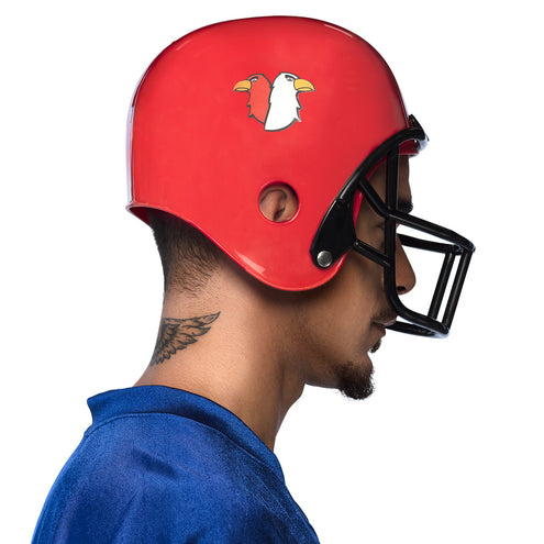 E-Carnavalskleding.nl Rugby helm American football rood