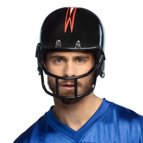 E-Carnavalskleding.nl Rugby helm American football zwart