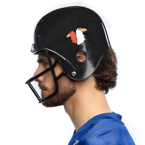 E-Carnavalskleding.nl Rugby helm American football zwart