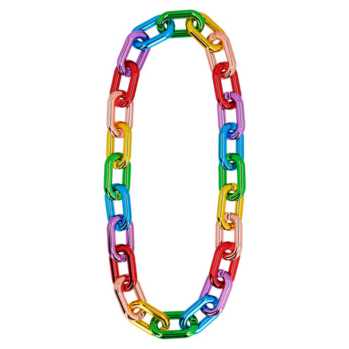 E-Carnavalskleding.nl Schakelketting Regenboog