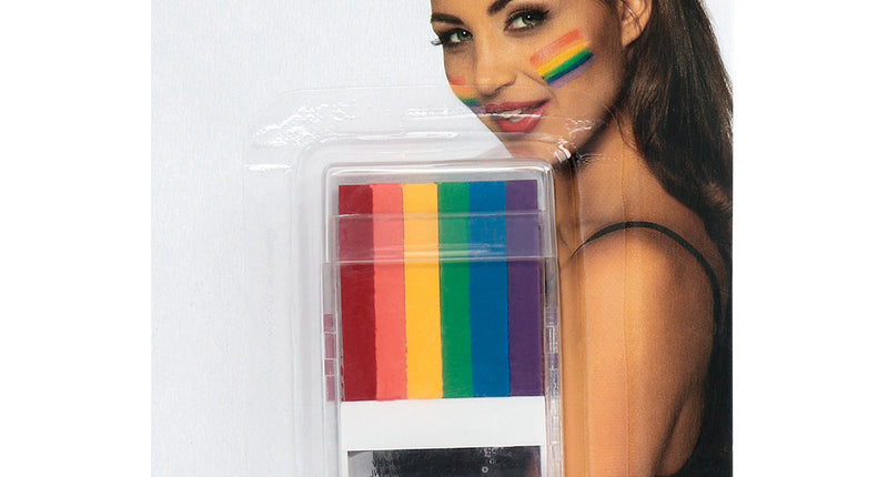 E-Carnavalskleding.nl Schminkstift Regenboog