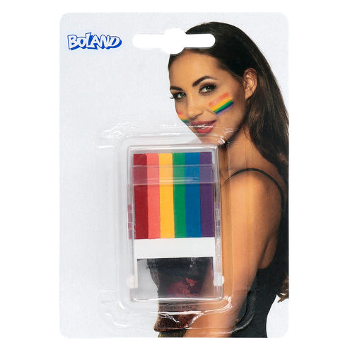 E-Carnavalskleding.nl Schminkstift Regenboog