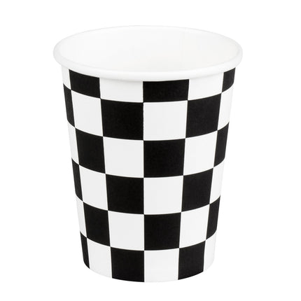 E-Carnavalskleding.nl Set 10 papieren bekertjes Racing