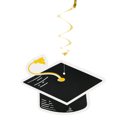 E-Carnavalskleding.nl Set 2 decoratieswirls Graduation