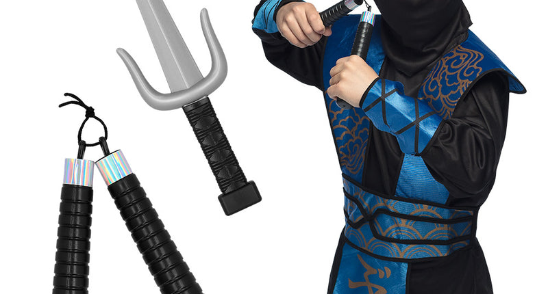 E-Carnavalskleding.nl Set 2 speelgoedwapens Ninja