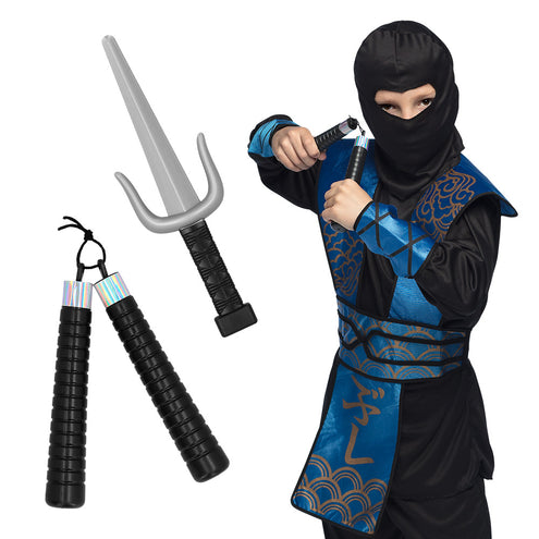 E-Carnavalskleding.nl Set 2 speelgoedwapens Ninja