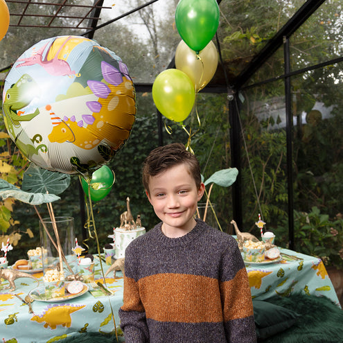 E-Carnavalskleding.nl Set 20 papieren servetten Dino party