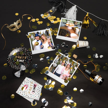 E-Carnavalskleding.nl Set 20 papieren servetten 'Party time'